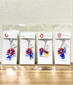 ミャクミャク✨新品未使用未開封‼️アクリルキーホルダー✨4点セット
