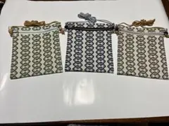 お祭りポシェット　吉原繋ぎ　３個セット