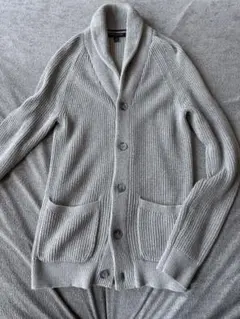 BANANA REPUBLIC ショールカラー カーディガン グレー Sのサムネイル