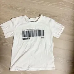 IKEA バーコードデザイン Tシャツ 98/110