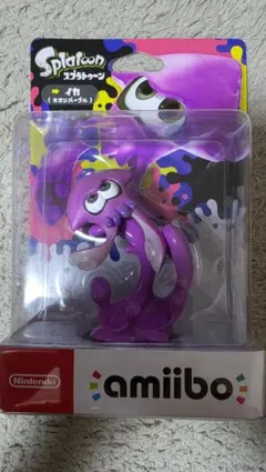 Splatoon amiibo イカ 紫