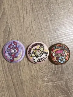 ナルミヤキャラクターズ 刺繍缶バッジ メゾピアノ べリエちゃん