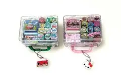 平成レトロ　カラフルキャラクタースタンプセット　2個セット