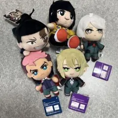 【新品】アミューズメントぬいぐるみ5体セット　水星の魔女　あのちゃん　呪術廻戦