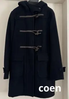 coen ダッフルコート　ネイビー　M