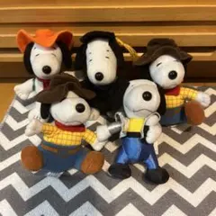 スヌーピー ぬいぐるみ 5体セットマクドナルドハッピーセット