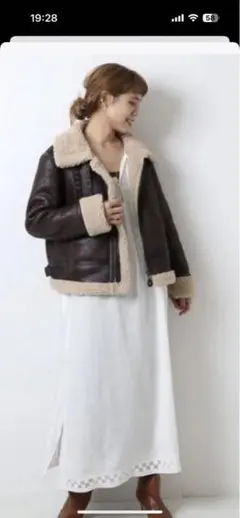 YURIE A.× Spick & Span アビエイターブルゾン　38