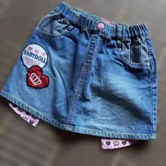 BABYDOLL デニムスカート 130