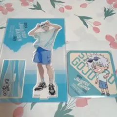 呪術廻戦 カフェ 2024 懐玉・玉折　五条悟　アクリルスタンド　コースター