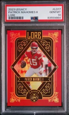 2023 PANINI LEGACY LORE PATRICK MAHOMES