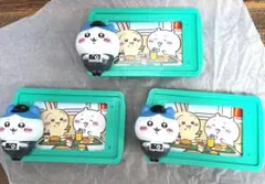 ちいかわ キャラクター3個セット ハッピーセット ハチワレ トレイフォトフレーム
