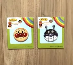 アンパンマン バイキンマン ワッペン　２枚セット