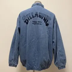 BILLABONG　デニムジップコーチジャケット　アーチロゴ　2025年製　M