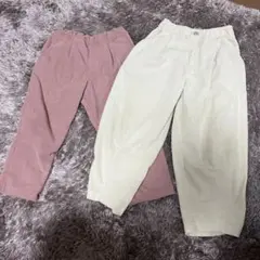 コーディロイ　パンツ　2点セット