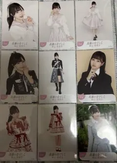 高嶺のなでしこ 東山恵里沙 直筆サイン入り 生写真 ミニフォト 16枚 まとめ 高嶺のなでしこ 東山恵里沙 直筆サイン入り 生写真 ミニフォト