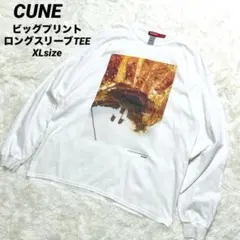 CUNE アップルパイ ウサギ ロンT XL Tシャツ フォトプリント 長袖のサムネイル