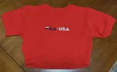 《 FILA 》半袖Tシャツ レッド