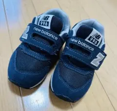 new balance 996 ネイビー キッズスニーカー