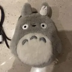 トトロ ファーポーチ グレー