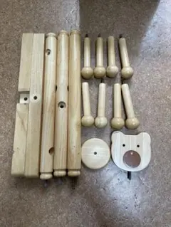 木製 ポールハンガー くま キッズ用のサムネイル