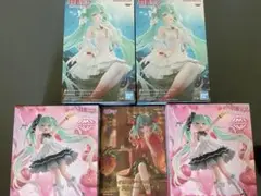 【新品・未開封】 初音ミク 人気プライズ 5体セット クリオネ ほおずき