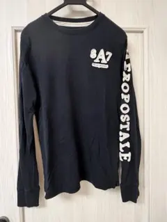 Aeropostale 長袖カットソー ブラック 87ロゴのサムネイル