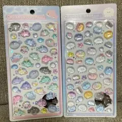 水族館限定　ボンボンドロップシール　クーリア　イルカ　クラゲ　くらげ　2種