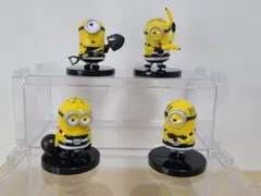 【中古】怪盗グルーのミニオン大脱走　ミニオン　ビッグフィギュア 4体セット