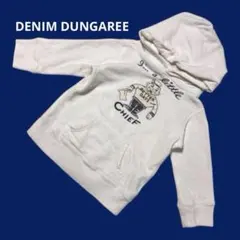 DENIM DUNGAREE デニムダンガリー パーカー90 ホワイト アメカジ