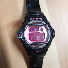 CASIO BABY-G デジタル腕時計 ピンク液晶