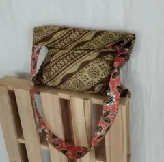 新品未バティック柄 ショルダーバッグ エスニック マレーシア