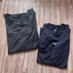 150cm Mizuno含む長袖アンダーシャツ 2枚セット