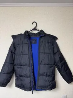 GapKids フード付き中綿コート 黒