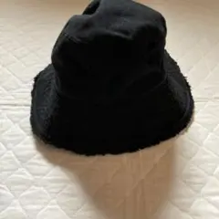 フリンジ　バケットハット 黒