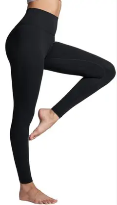 レギンス レディース ヨガパンツ 着圧タイツ スパッツ ハイウエスト 美脚 黒