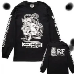入手困難！　激レア！ラット、ムーンコラボ ロングTシャツ 神サイズXL 黒のサムネイル