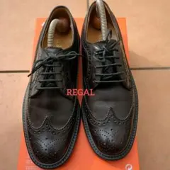 REGAL ブラウン ウィングチップ 24EE 革靴