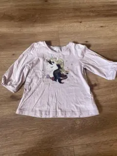 ユニコーン スパンコール刺繍 長袖カットソー