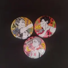 ハイキュー!! TO THE TOP ポートレート缶バッジ 【3種セット】