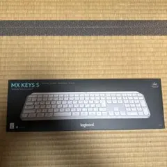 【新品】logicool MX KEYS S USBキーボード本体 シルバー