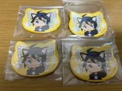 ガンダム 鉄血のオルフェンズ 三日月・オーガス 缶バッジ ラバー 