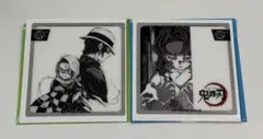 炭治郎 鬼舞辻無惨 累 ヒロマ 3周年 ビッグポスター レプリカミニクリアカード