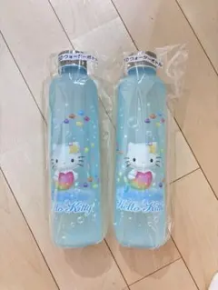 ◡**様 ハローキティ当たりくじ ウォーターボトル3本 ミラー セット