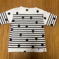 ORCIVAL オーシバル　ドットボーダー　Tシャツ サイズ4 フランス製のサムネイル