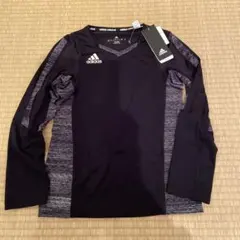 adidas バレーボールシャツ 130cm 黒