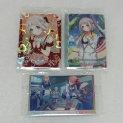 学園アイドルマスター ウエハース 葛城リーリヤ３枚セット