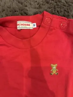 MIKI HOUSE 赤いTシャツ 90サイズ