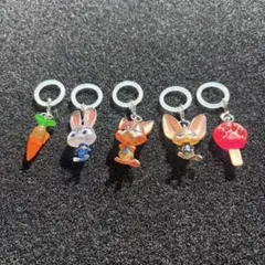⭐︎新品⭐︎ズートピア　めじるしアクセサリー　5点