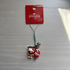 2011年USJエルモとキティコラボストラップ未使用 - メルカリ