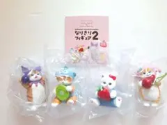 【モフサンド×サンリオ】なりきりフィギュア２　４種セット　ガチャガチャ